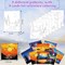36 Pcs Paint and Sip Kit for Adults 8''x10'' Pre Drawn Canvas for Painting DIY Afro Acrylic Painting Kit Wood Easel Brushes Date Night Bulk for Mother's Day Party Gifts